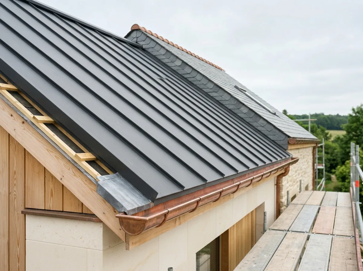 Installation toiture — Reuter Toiture & Zinguerie au Luxembourg