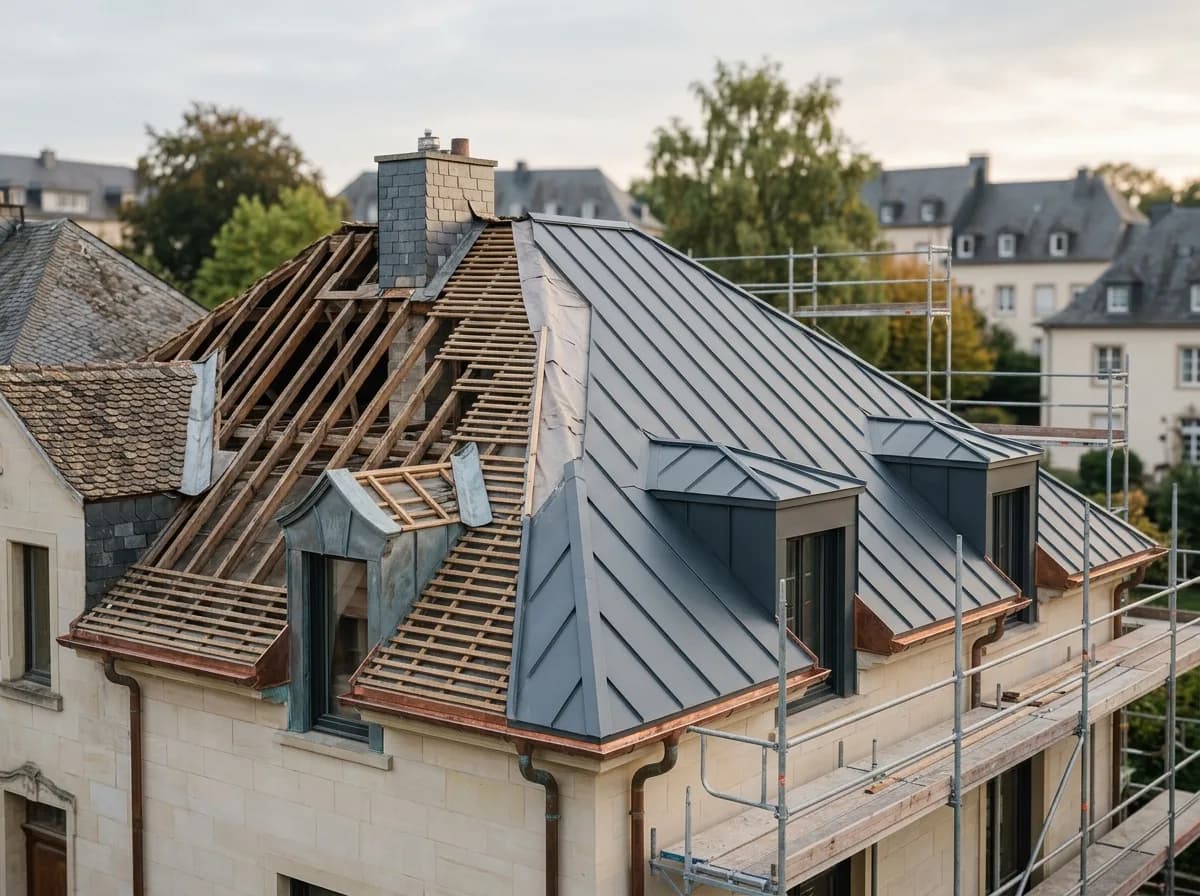 Remplacement toiture — Reuter Toiture & Zinguerie au Luxembourg