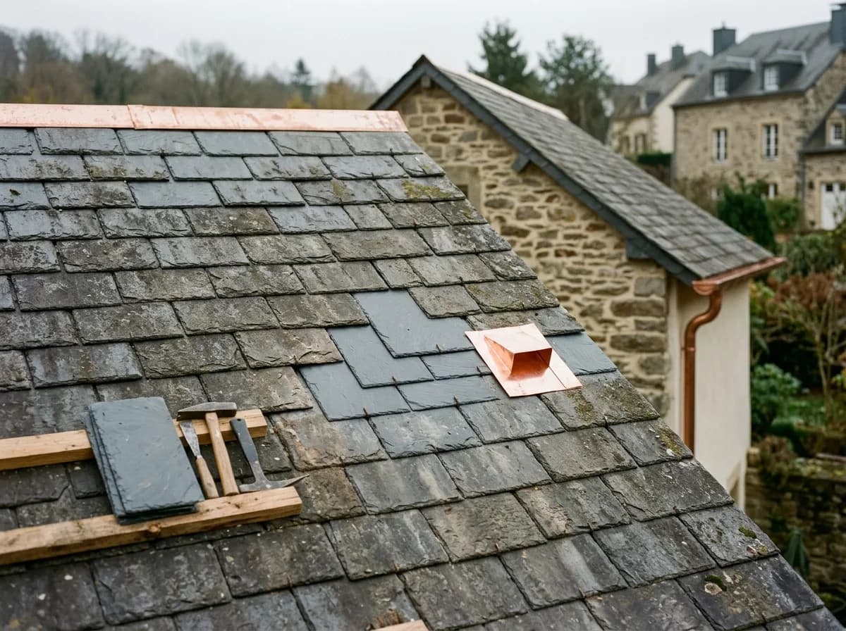 Réparation toiture — Reuter Toiture & Zinguerie au Luxembourg
