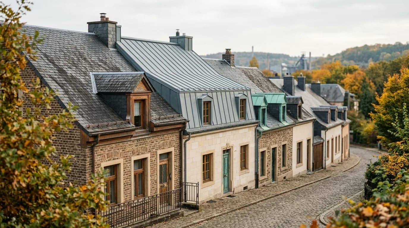 Couvreur à Esch-sur-Alzette : rénovation des toitures du bassin sud — zone d'intervention Reuter Toiture & Zinguerie