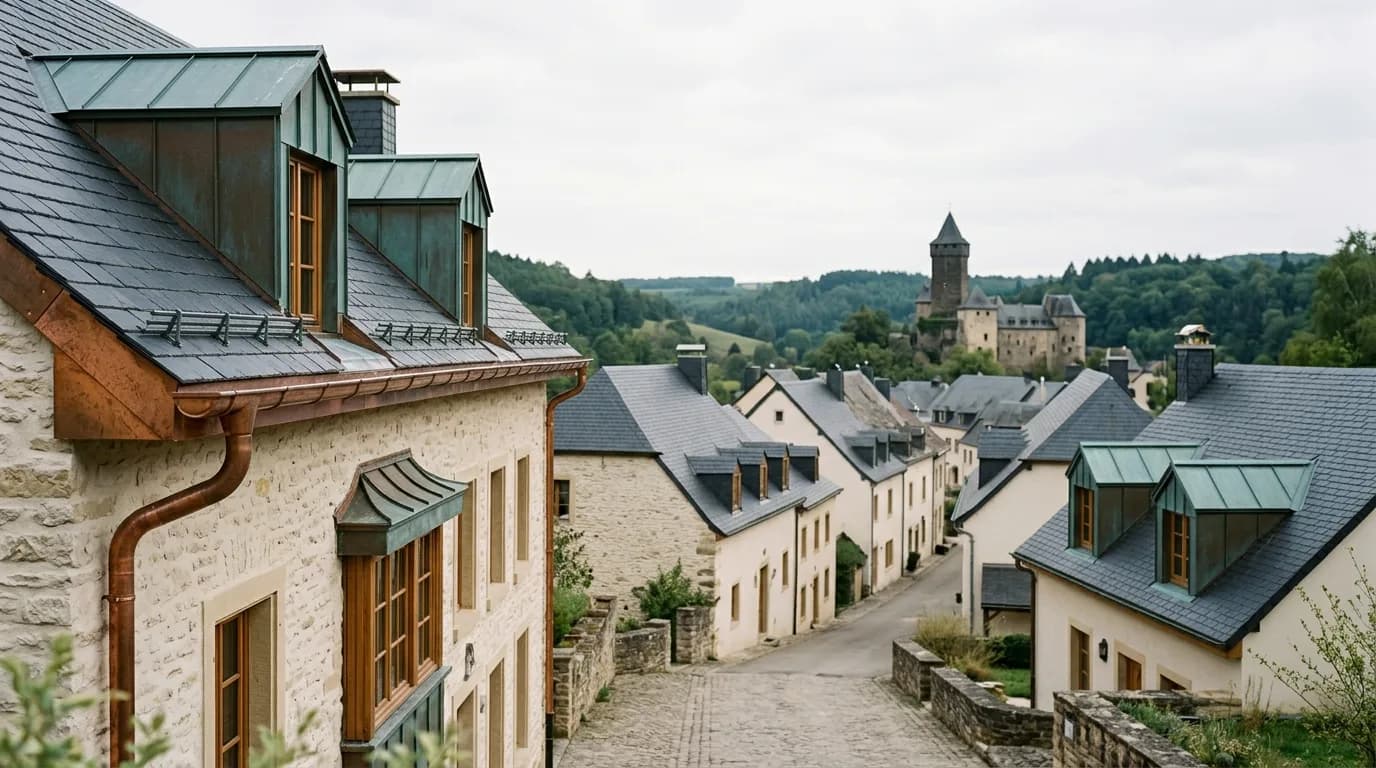 Couvreur-zingueur à Mersch et au centre du Grand-Duché — zone d'intervention Reuter Toiture & Zinguerie